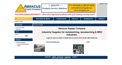 Desktop Screenshot of abracussupply.com
